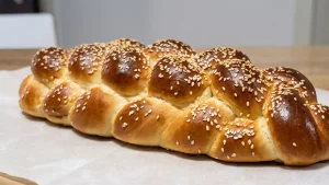 חלה לשבת מ-6 רצועות כמו בקונדיטוריה